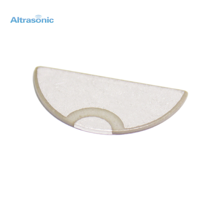 Ceramische het Bladschijf van de halve cirkel Ultrasone Omvormer voor Foetale Doppler-Monitor